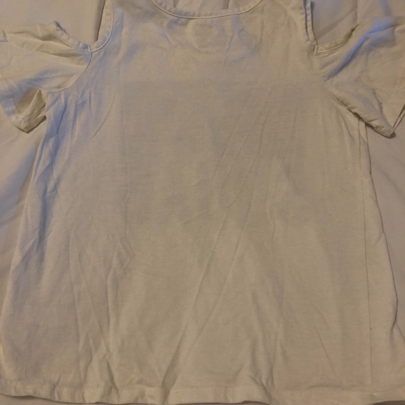 Justice off the shoulder top, size 12 girls, white camo - Picture 2 of 2